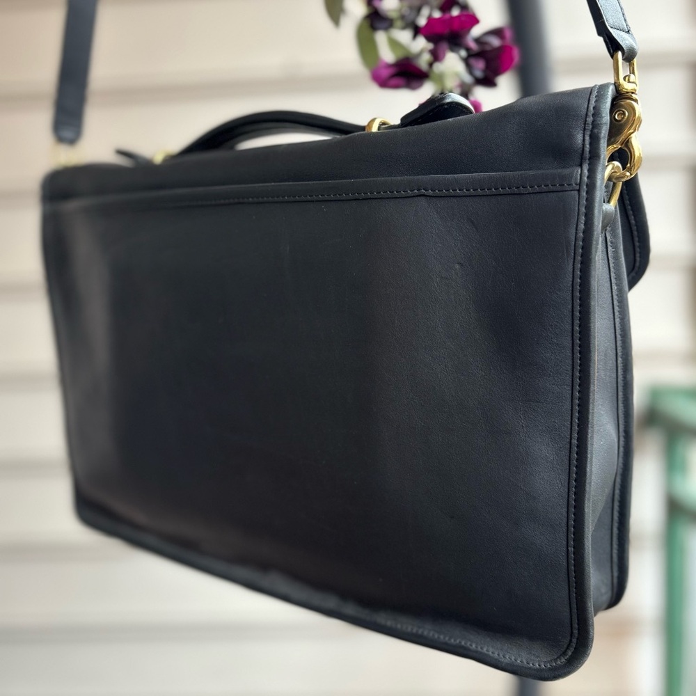 Vintage Coach Lexington Briefcase | 2 Black Hangtags | 5265 |Excellent Condition - Picture 10 of 16